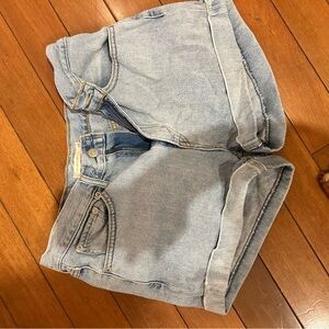Levi a-line Blue Denim Shorts